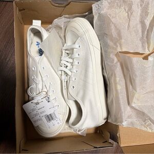 Adidas Men's Nizza RF Classic Casual Canvas Shoes Cloud Off  White Size 7.5